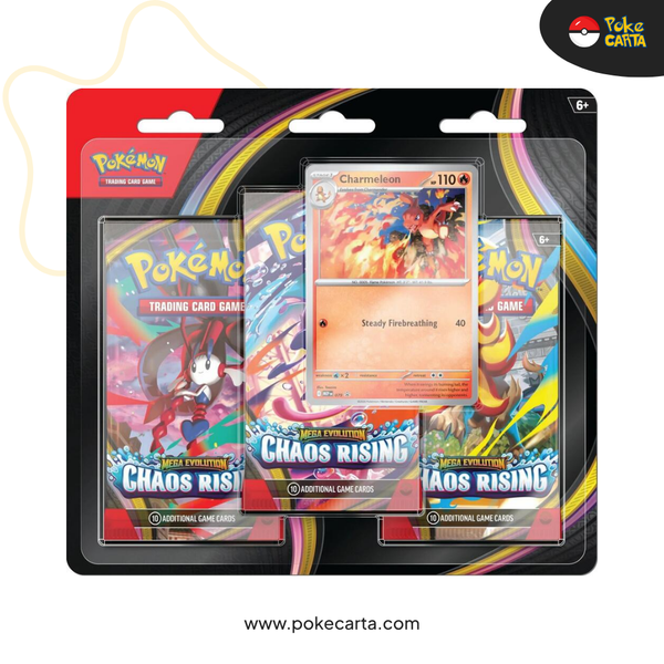 POKÉMON: CHAOS RISING - 3 PACK (EN)