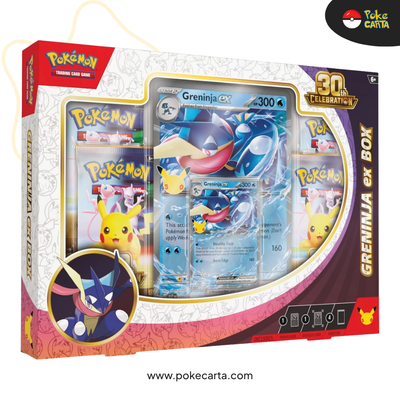 POKÉMON: 30TH CELEBRATION EX BOX GRENINJA EX (EN)
