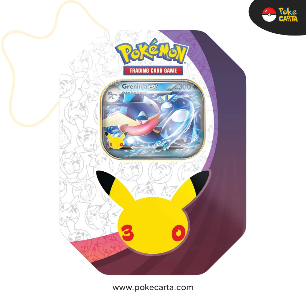 POKÉMON: 30TH CELEBRATION TIN GRENINJA EX (EN)