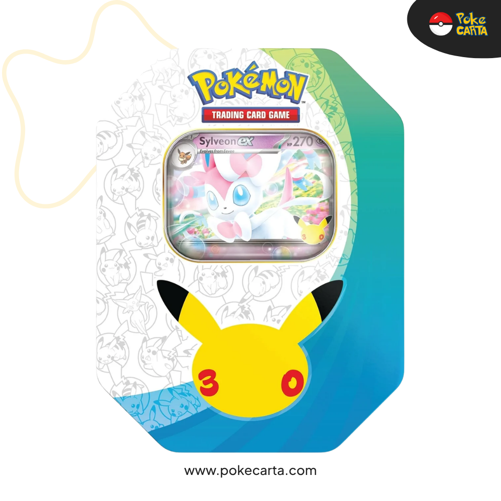 POKÉMON: 30TH CELEBRATION TIN SYLVEON EX (EN)