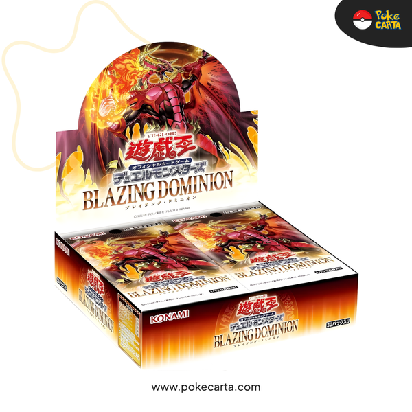 YU-GI-OH! BLAZING DOMINION - BOOSTER DISPLAY (JP)