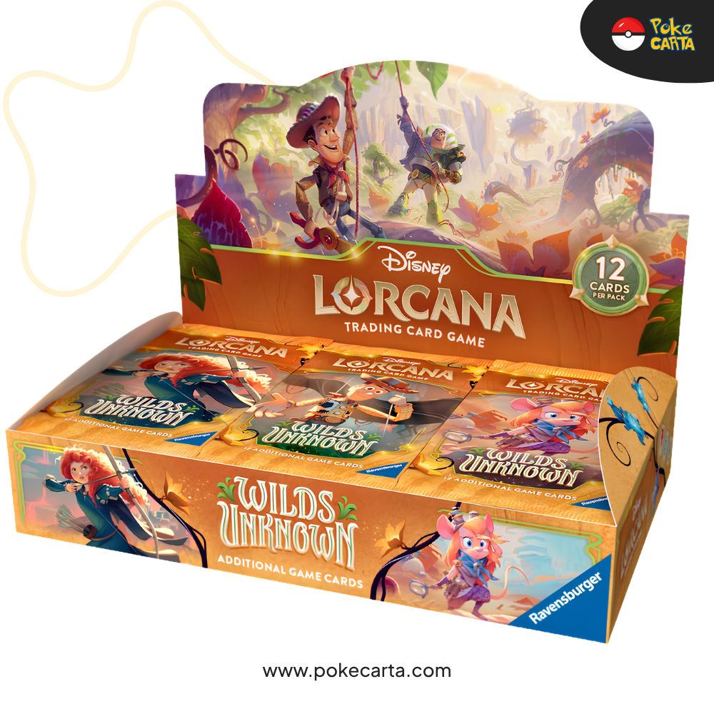DISNEY LORCANA: WILDS UNKNOWN - BOOSTER DISPLAY (EN)