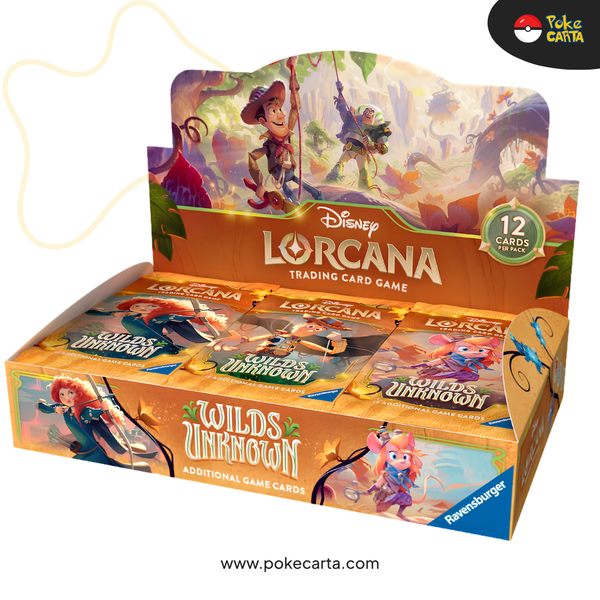 DISNEY LORCANA: WILDS UNKNOWN - BOOSTER DISPLAY (EN)