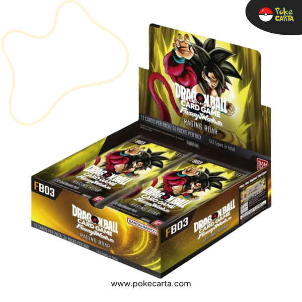 DRAGON BALL: SUPER CARD GAME - FUSION WORLD (FB03) RAGING ROAR BOOSTER BOX (EN)