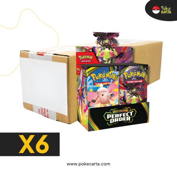 POKÉMON: PERFECT ORDER - ORIGINALLY SEALED 6 BOOSTER BOX CASE (EN)