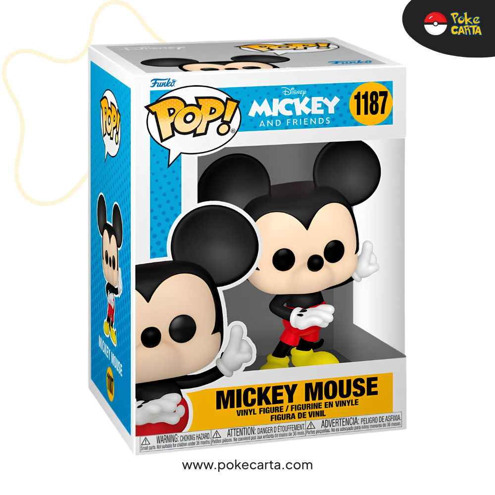 FUNKO POP! DISNEY MICKEY AND FRIENDS MICKEY MOUSE #1187