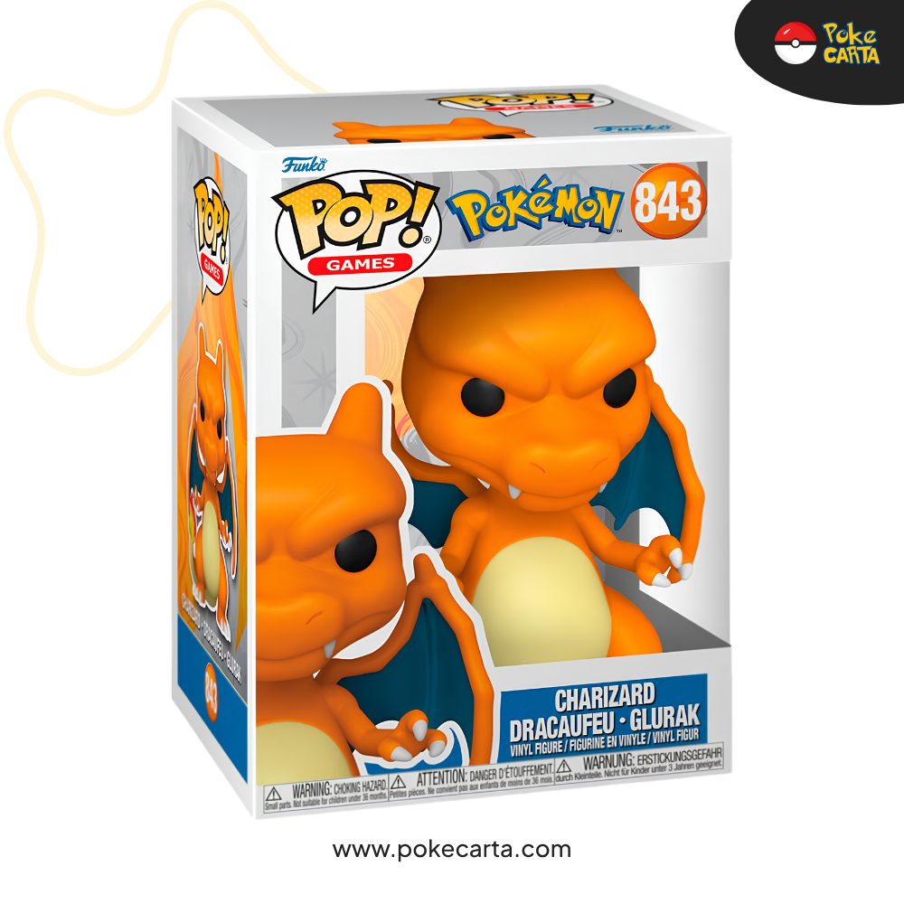FUNKO POP! POKÉMON CHARIZARD #843