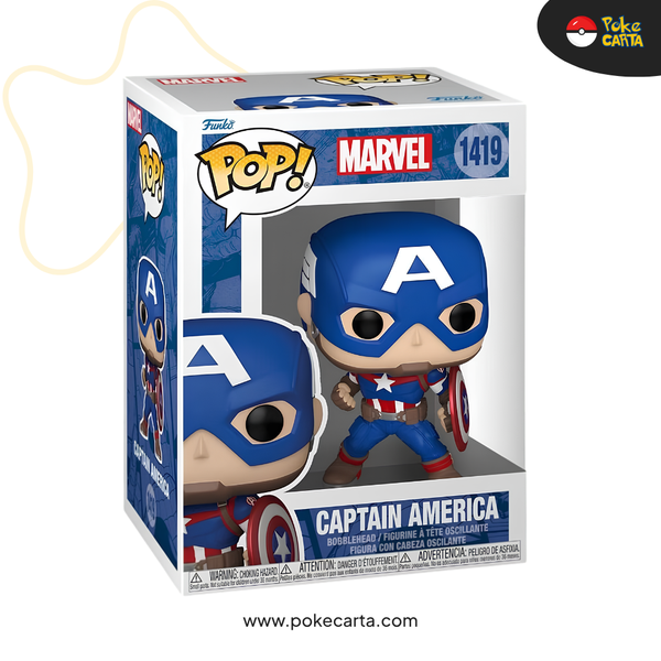 FUNKO POP! MARVEL NEW CLASSIC CAPTAIN AMERICA #1419