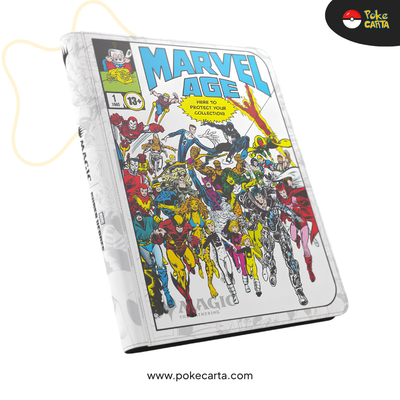 GAMEGENIC – MAGIC: THE GATHERING | MARVEL SUPER HEROES ZIP-UP ALBUM 18-POCKET – MARVEL AGE