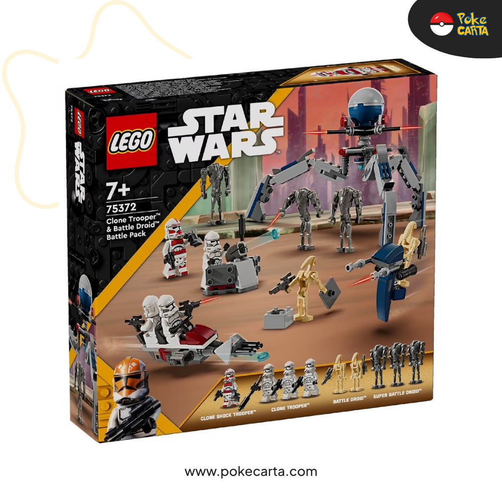 LEGO STAR WARS: Klontrupper och stridsdroide stridsförpackning (215 PCS)