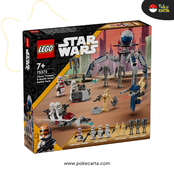 LEGO STAR WARS: CLONE TROOPER & BATTLE DROID BATTLE PACK (215 PCS)