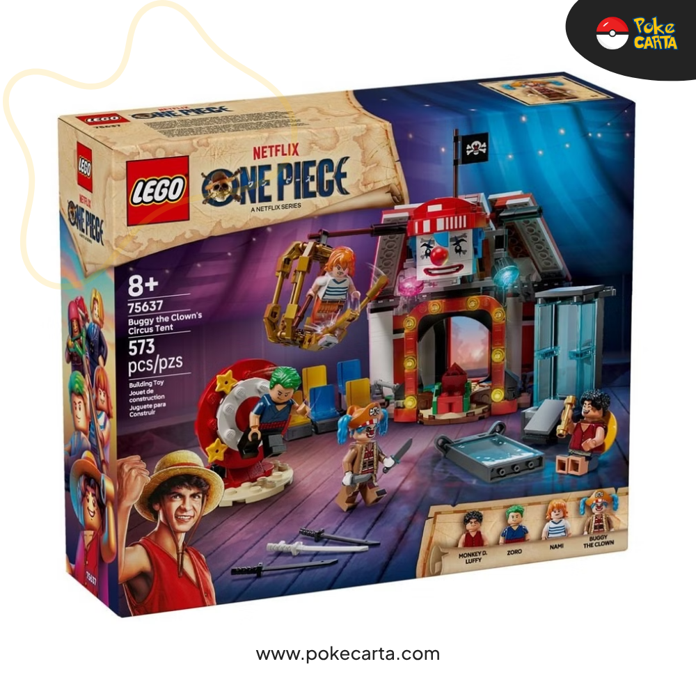 LEGO ONE PIECE: BUGGY THE CLOWN'S CIRCUS TENT (573 PCS)