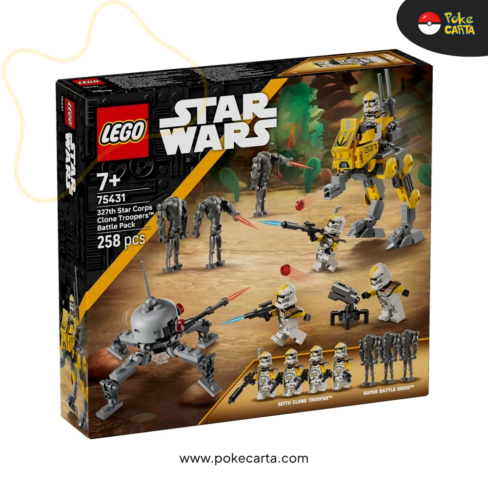 LEGO STAR WARS: 327TH STAR CORPS CLONE TROOPERS BATTLE PACK (258 PCS)