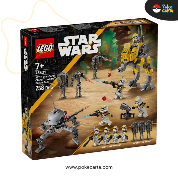 LEGO STAR WARS: 327TH STAR CORPS CLONE TROOPERS BATTLE PACK (258 PCS)