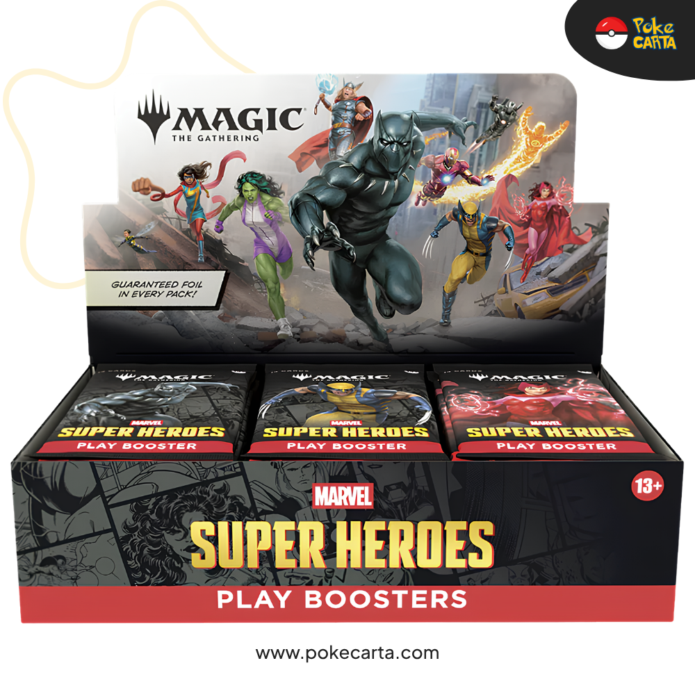 MAGIC THE GATHERING: MARVEL SUPER HEROES PLAY BOOSTER DISPLAY (EN)