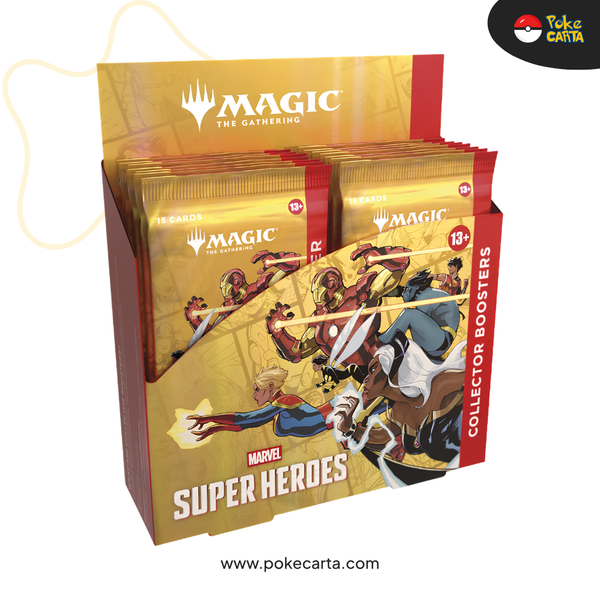 MAGIC THE GATHERING: MARVEL SUPER HEROES COLLECTOR BOOSTER DISPLAY (EN)