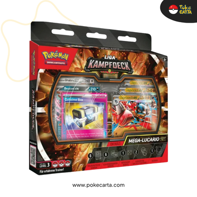 POKÉMON: LEAGUE BATTLE DECK MEGA LUCARIO (DE)