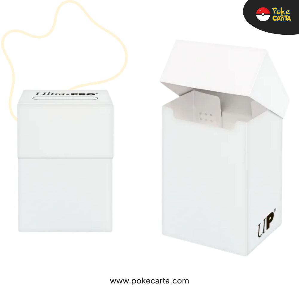 ULTRA PRO: DECK BOX 80+ - WHITE