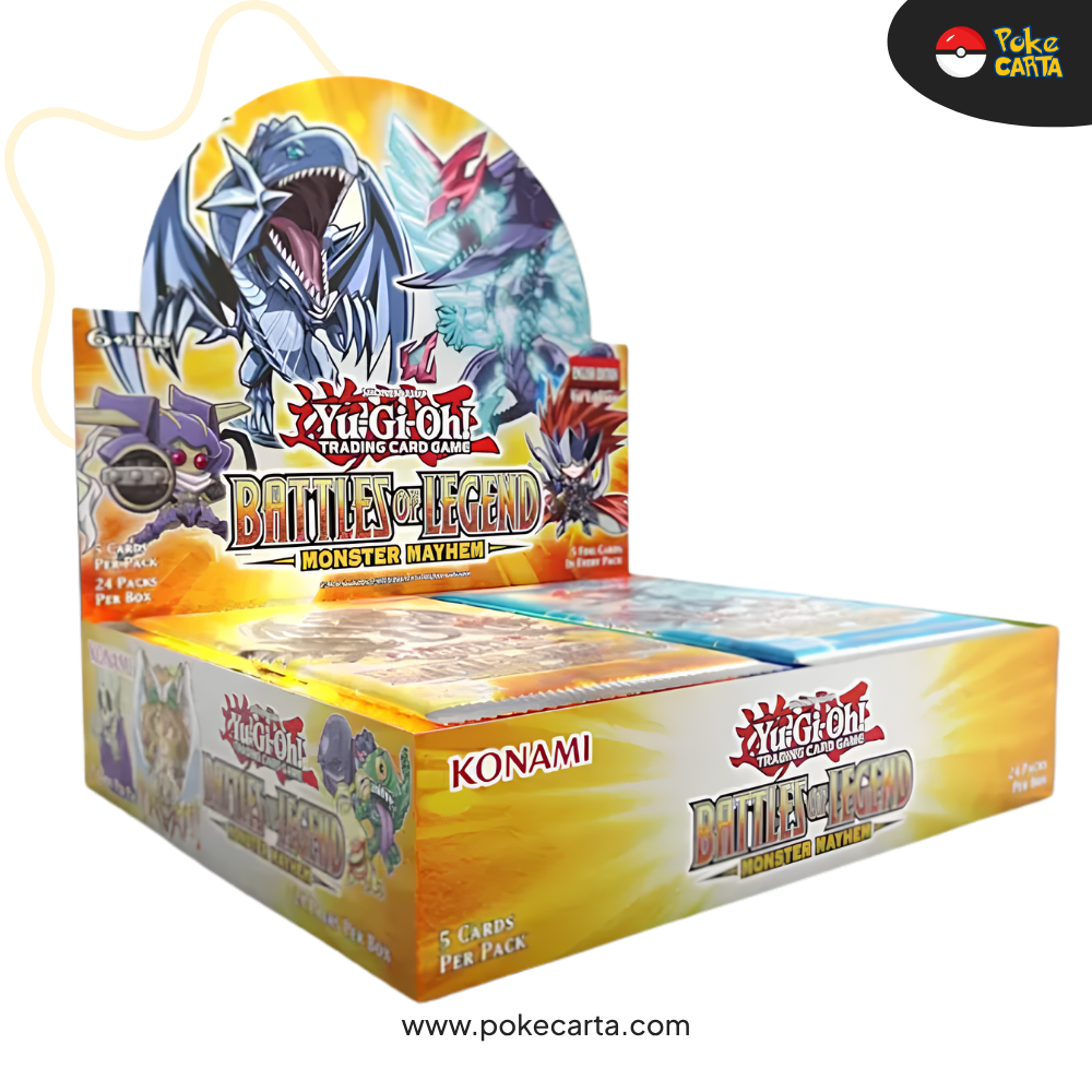 YU-GI-OH! BATTLES OF LEGEND: MONSTER MAYHEM – BOOSTER DISPLAY (EN)