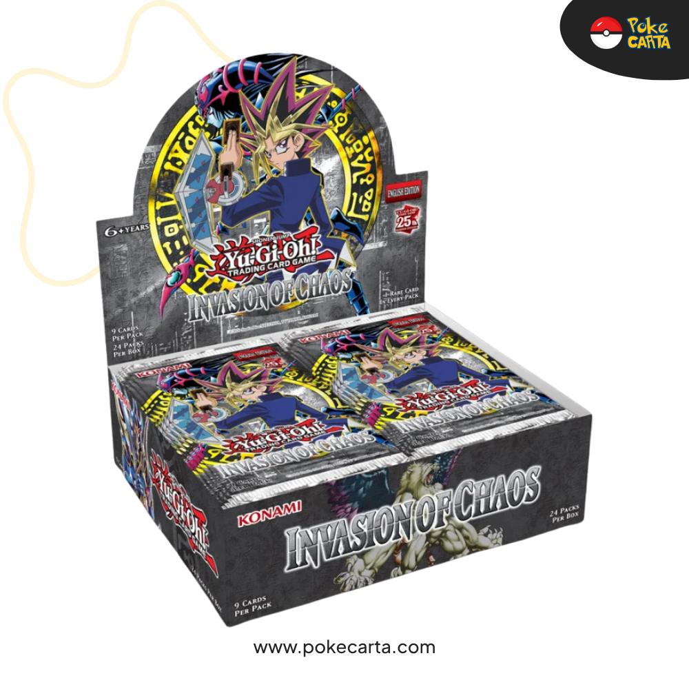 YU-GI-OH! LEGENDARY COLLECTION 25TH ANNIVERSARY INVASION OF CHAOS BOOSTER DISPLAY (EN)