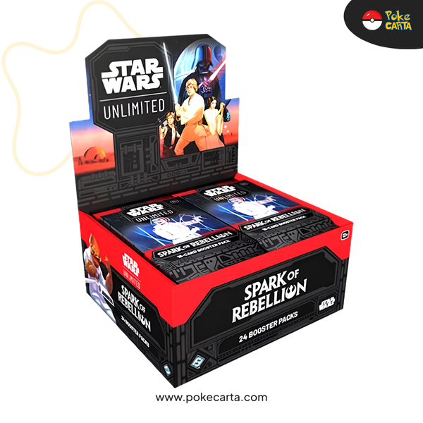 STAR WARS: UNLIMITED – SPARK OF REBELLION - BOOSTER DISPLAY (EN)
