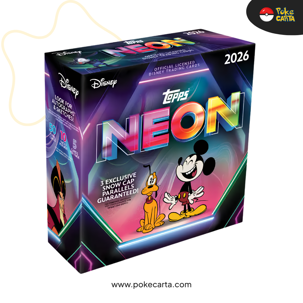 2026 TOPPS DISNEY NEON - MEGA BOX (EN)
