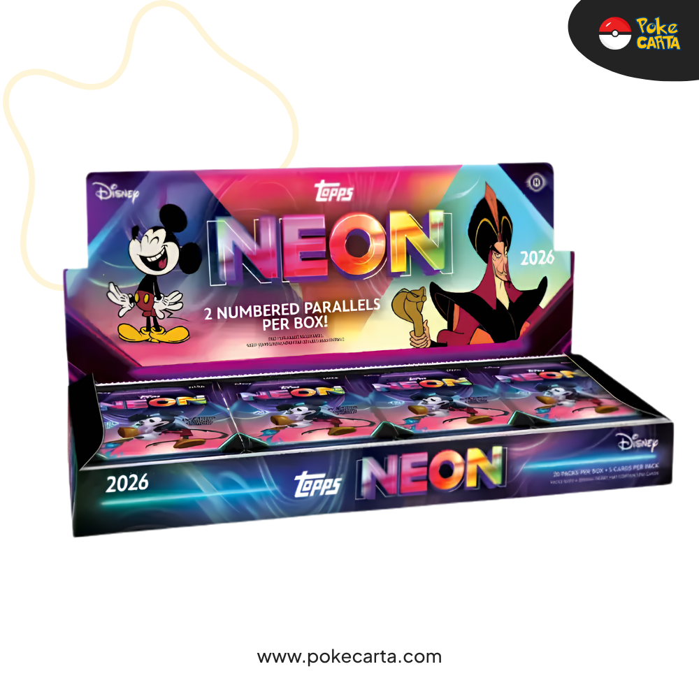2026 TOPPS DISNEY NEON - HOBBY BOX (EN)